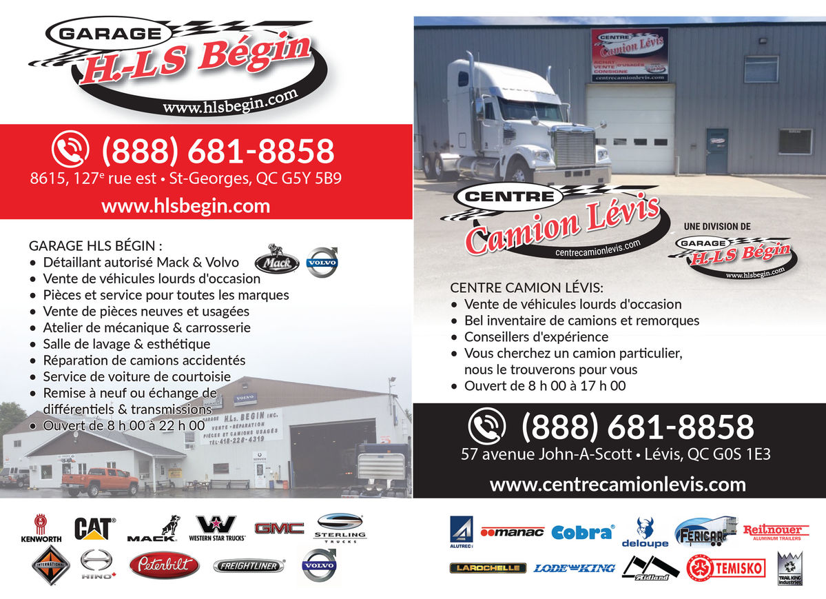 Centre Camion Lévis & Garage HLS Bégin