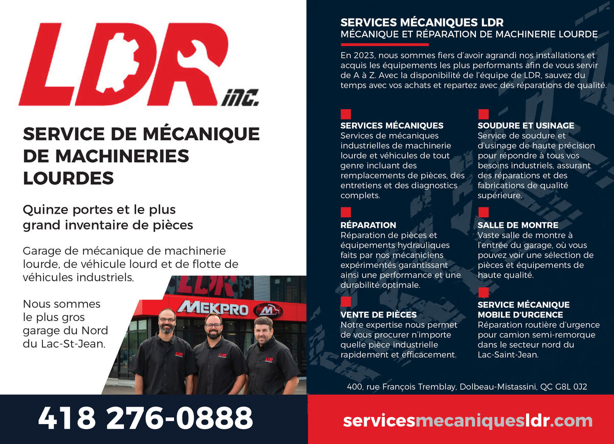Services M&eacute;caniques LDR