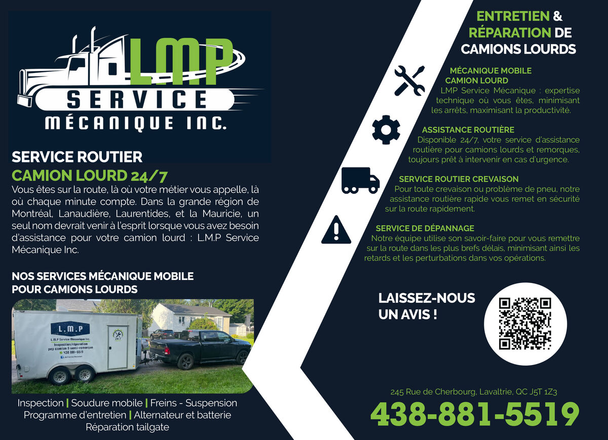 L.M.P Service Mécanique Inc.