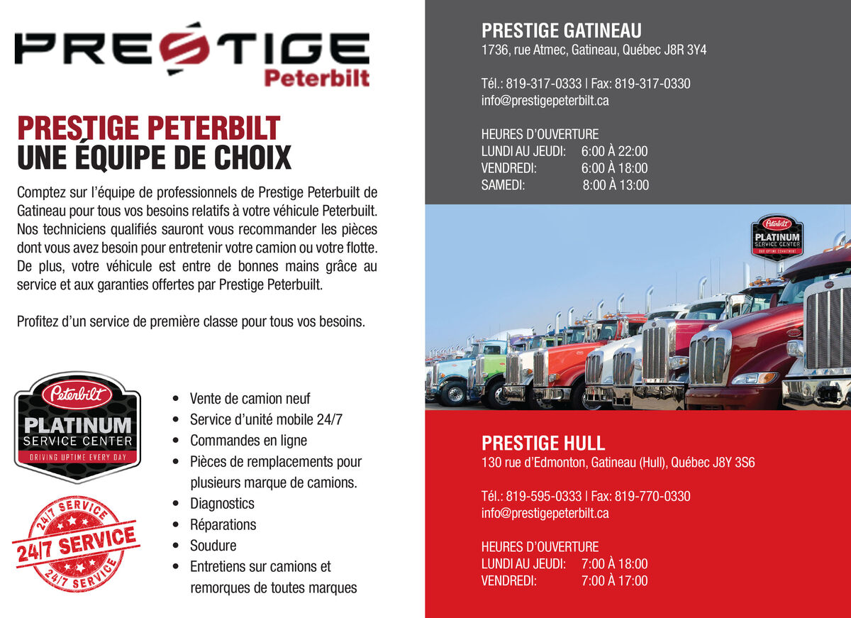 Prestige Peterbilt