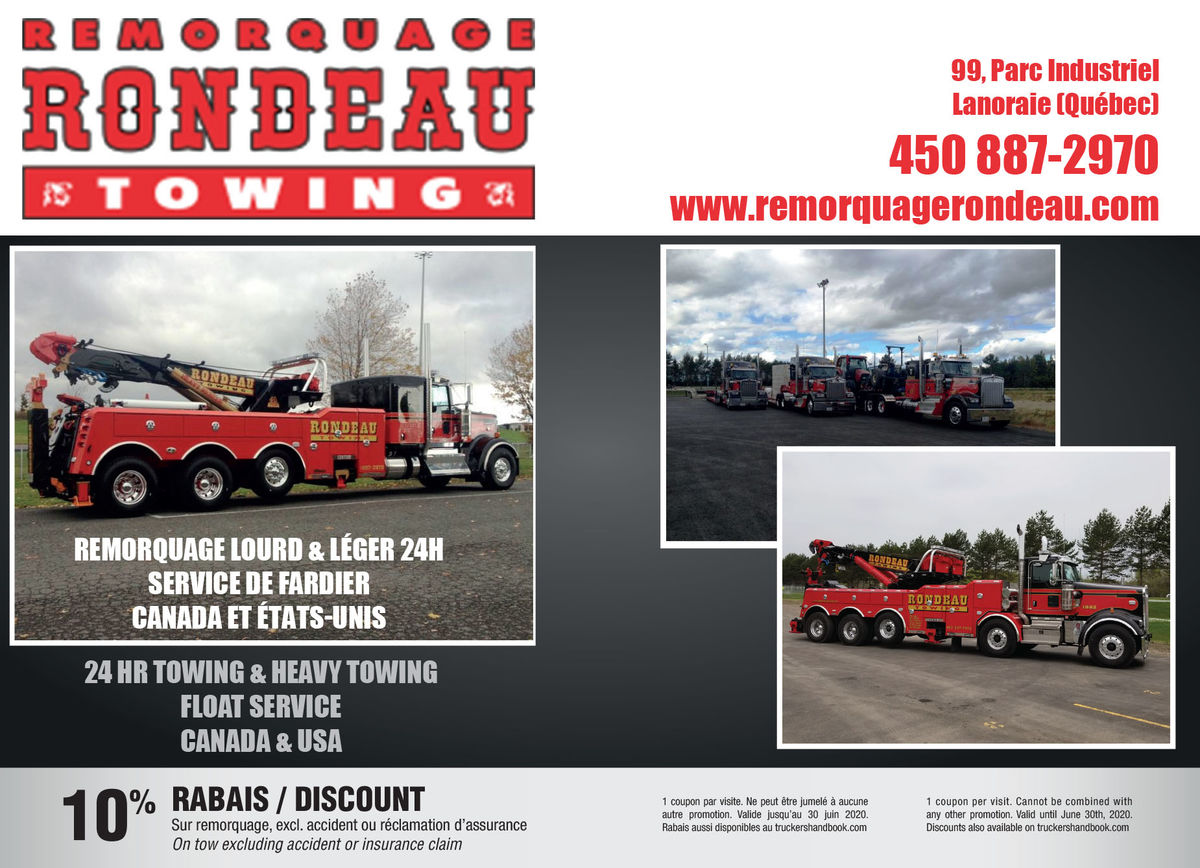Remorquage Rondeau Inc