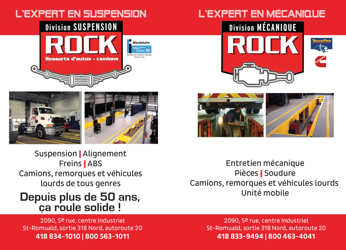 Rock Ressorts D'autos- Camion Division