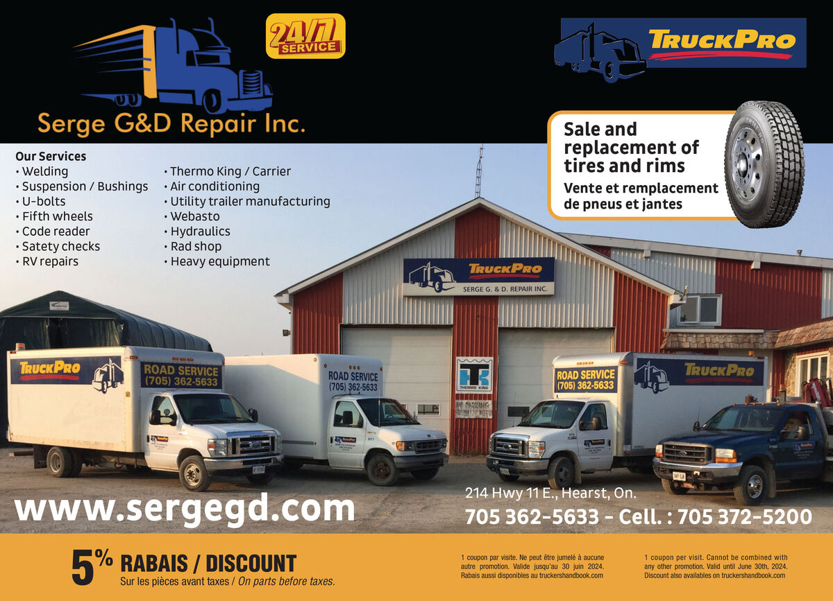 Serge G&D Repair Inc