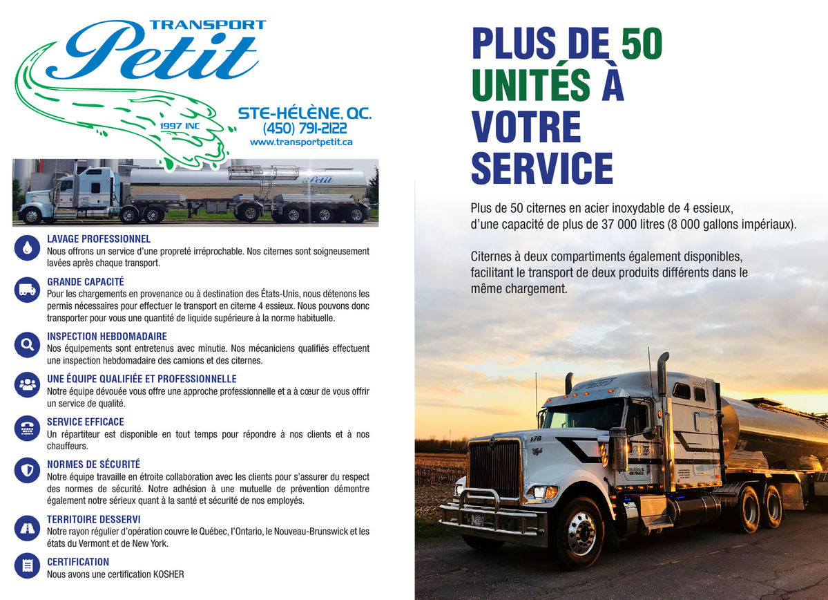 Transport Petit (1997) Inc