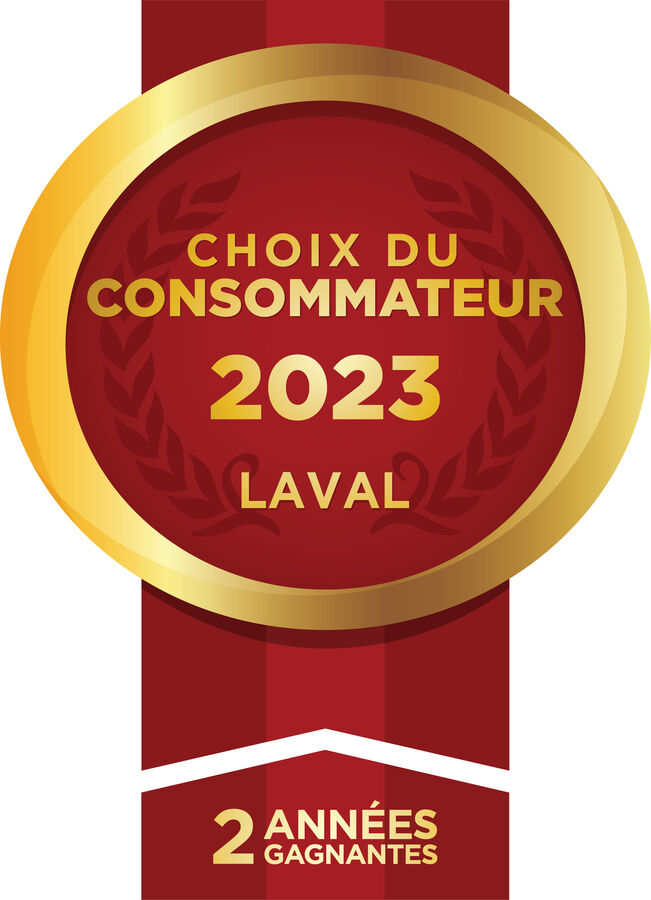 C`est un immense privilège que nous avons gagné pour la deuxième années consécutive Le Choix Du Consommateur 2023 !
Merci à notre fidèle clientèle !