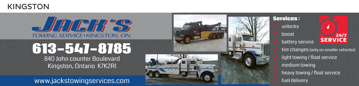 Jack's towing service ltd